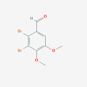 2,3-dibromo-4,5-dimethoxybenzaldehyde 2,3-dibromo-4,5-dimethoxybenzaldehyde