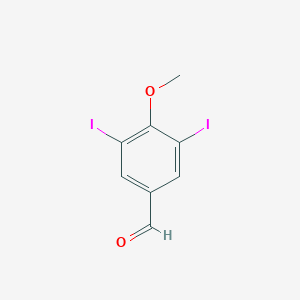 Benzaldehyde, 3,5-diiodo-4-methoxy- Benzaldehyde, 3,5-diiodo-4-methoxy-