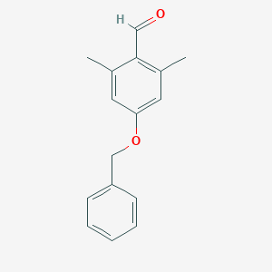 Benzaldehyde, 2,6-dimethyl-4-(phenylmethoxy)- Benzaldehyde, 2,6-dimethyl-4-(phenylmethoxy)-