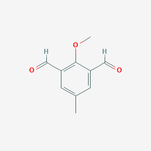 1,3-Benzenedicarboxaldehyde, 2-methoxy-5-methyl- 1,3-Benzenedicarboxaldehyde, 2-methoxy-5-methyl-