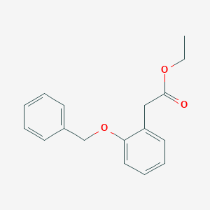 Benzeneacetic acid, 2-(phenylmethoxy)-, ethyl ester Benzeneacetic acid, 2-(phenylmethoxy)-, ethyl ester