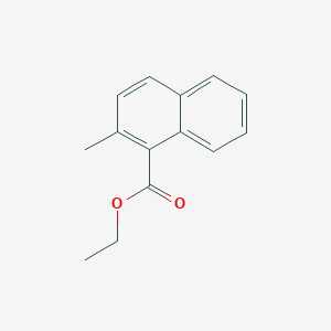 1-Naphthalenecarboxylic acid, 2-methyl-, ethyl ester 1-Naphthalenecarboxylic acid, 2-methyl-, ethyl ester