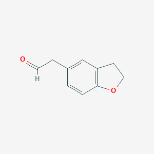 5-Benzofuranacetaldehyde, 2,3-dihydro- 5-Benzofuranacetaldehyde, 2,3-dihydro-