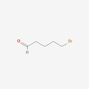 Pentanal, 5-bromo- Pentanal, 5-bromo-