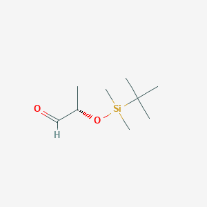 Propanal, 2-[[(1,1-dimethylethyl)dimethylsilyl]oxy]-, (2S)-