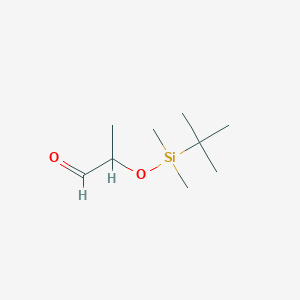 Propanal, 2-[[(1,1-dimethylethyl)dimethylsilyl]oxy]-