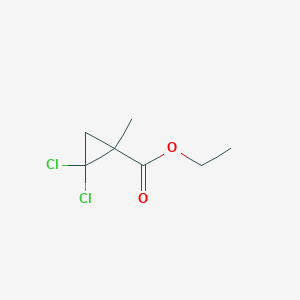 ethyl 2,2-dichloro-1-methylcyclopropanecarboxylate ethyl 2,2-dichloro-1-methylcyclopropanecarboxylate