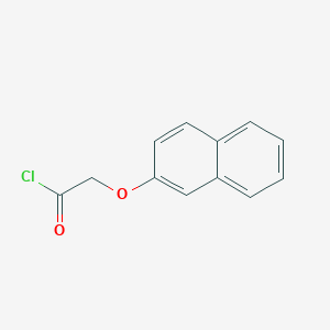 Acetyl chloride, 2-(1-naphthalenyloxy)- Acetyl chloride, 2-(1-naphthalenyloxy)-
