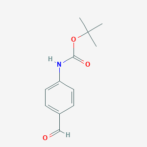 Carbamic acid, N-(4-formylphenyl)-, 1,1-dimethylethyl ester Carbamic acid, N-(4-formylphenyl)-, 1,1-dimethylethyl ester