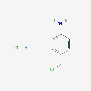 Benzenamine, 4-(chloromethyl)-, hydrochloride (1:1) Benzenamine, 4-(chloromethyl)-, hydrochloride (1:1)