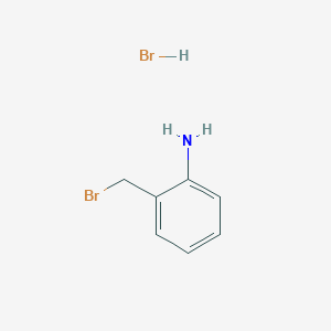 Benzenamine, 2-(bromomethyl)-, hydrobromide Benzenamine, 2-(bromomethyl)-, hydrobromide