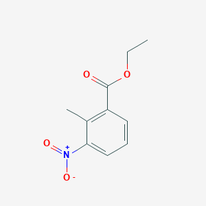 Benzoic acid, 2-methyl-3-nitro-, ethyl ester Benzoic acid, 2-methyl-3-nitro-, ethyl ester