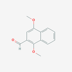 2-Naphthalenecarboxaldehyde, 1,4-dimethoxy- 2-Naphthalenecarboxaldehyde, 1,4-dimethoxy-