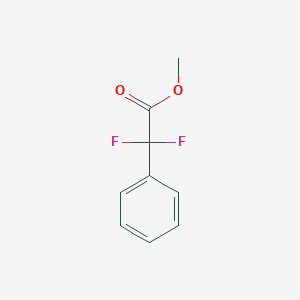 Benzeneacetic acid, a,a-difluoro-, methyl ester Benzeneacetic acid, a,a-difluoro-, methyl ester
