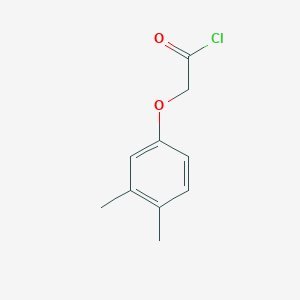 Acetyl chloride, (3,4-dimethylphenoxy)- Acetyl chloride, (3,4-dimethylphenoxy)-