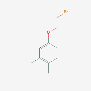 Benzene, 4-(2-bromoethoxy)-1,2-dimethyl- Benzene, 4-(2-bromoethoxy)-1,2-dimethyl-