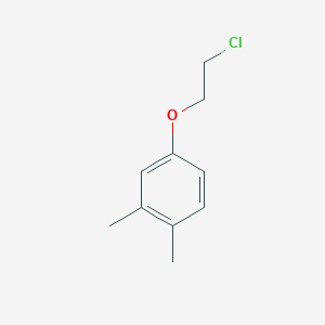 Benzene, 4-(2-chloroethoxy)-1,2-dimethyl- Benzene, 4-(2-chloroethoxy)-1,2-dimethyl-