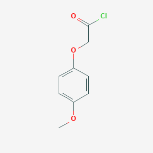 Acetyl chloride, 2-(4-methoxyphenoxy)- Acetyl chloride, 2-(4-methoxyphenoxy)-