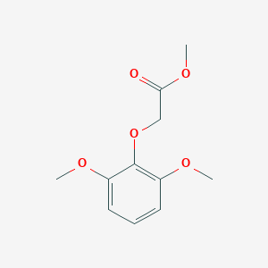 Acetic acid, 2-(2,6-dimethoxyphenoxy)-, methyl ester Acetic acid, 2-(2,6-dimethoxyphenoxy)-, methyl ester