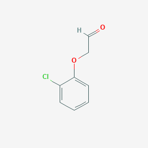 Acetaldehyde, (2-chlorophenoxy)- Acetaldehyde, (2-chlorophenoxy)-