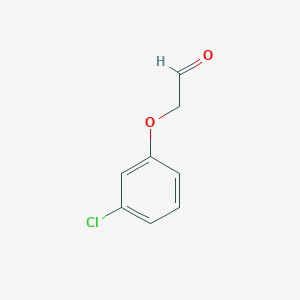 Acetaldehyde, 2-(3-chlorophenoxy)- Acetaldehyde, 2-(3-chlorophenoxy)-