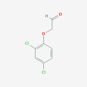 Acetaldehyde, (2,4-dichlorophenoxy)- Acetaldehyde, (2,4-dichlorophenoxy)-