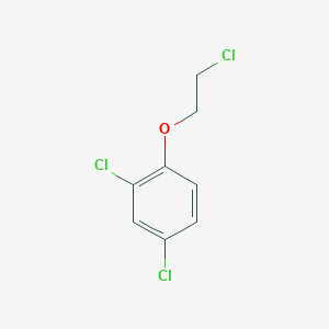 Benzene, 2,4-dichloro-1-(2-chloroethoxy)- Benzene, 2,4-dichloro-1-(2-chloroethoxy)-