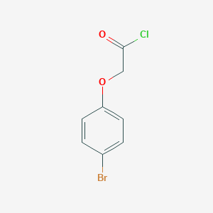 Acetyl chloride, 2-(4-bromophenoxy)- Acetyl chloride, 2-(4-bromophenoxy)-