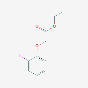 Acetic acid, 2-(2-iodophenoxy)-, ethyl ester Acetic acid, 2-(2-iodophenoxy)-, ethyl ester