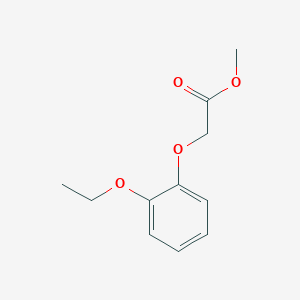 Acetic acid, 2-(2-ethoxyphenoxy)-, methyl ester Acetic acid, 2-(2-ethoxyphenoxy)-, methyl ester