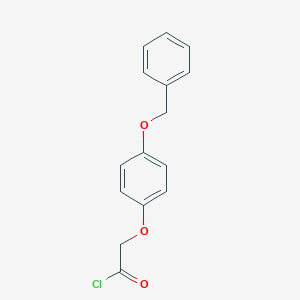 Acetyl chloride, 2-[4-(phenylmethoxy)phenoxy]- 