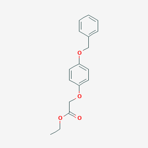 Acetic acid, [4-(phenylmethoxy)phenoxy]-, ethyl ester