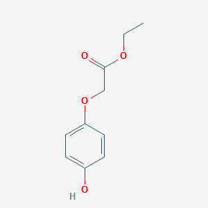 Acetic acid, 2-(4-hydroxyphenoxy)-, ethyl ester Acetic acid, 2-(4-hydroxyphenoxy)-, ethyl ester
