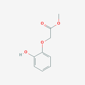 Acetic acid, 2-(2-hydroxyphenoxy)-, methyl ester Acetic acid, 2-(2-hydroxyphenoxy)-, methyl ester