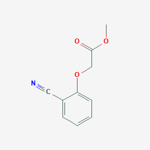 Acetic acid, (2-cyanophenoxy)-, methyl ester Acetic acid, (2-cyanophenoxy)-, methyl ester