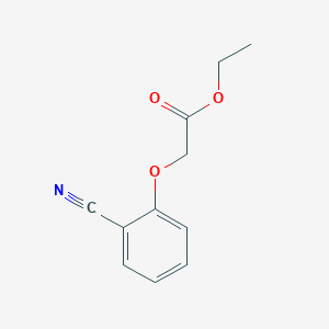 Acetic acid, (2-cyanophenoxy)-, ethyl ester Acetic acid, (2-cyanophenoxy)-, ethyl ester