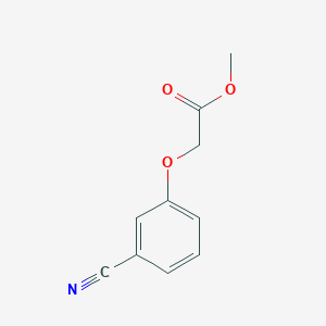 Acetic acid, 2-(3-cyanophenoxy)-, methyl ester Acetic acid, 2-(3-cyanophenoxy)-, methyl ester