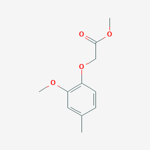 Acetic acid, (2-methoxy-4-methylphenoxy)-, methyl ester Acetic acid, (2-methoxy-4-methylphenoxy)-, methyl ester