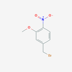4-(bromomthyl-2-methoxy-1-nitrobenzene 4-(bromomthyl-2-methoxy-1-nitrobenzene