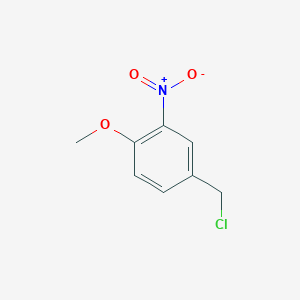 Benzene, 4-(chloromethyl)-1-methoxy-2-nitro- Benzene, 4-(chloromethyl)-1-methoxy-2-nitro-