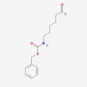 Carbamic acid, N-(6-oxohexyl)-, phenylmethyl ester Carbamic acid, N-(6-oxohexyl)-, phenylmethyl ester