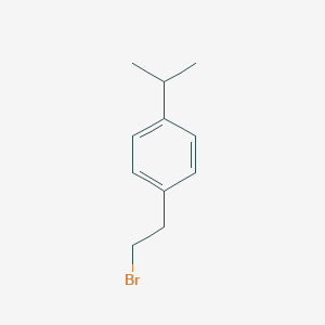 Benzene, 1-(2-bromoethyl)-4-(1-methylethyl)- Benzene, 1-(2-bromoethyl)-4-(1-methylethyl)-