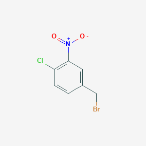 Benzene, 4-(bromomethyl)-1-chloro-2-nitro- Benzene, 4-(bromomethyl)-1-chloro-2-nitro-