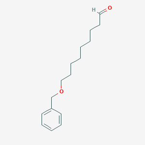 Nonanal, 9-(phenylmethoxy)- Nonanal, 9-(phenylmethoxy)-