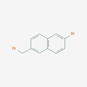 Naphthalene, 2-bromo-6-(bromomethyl)- Naphthalene, 2-bromo-6-(bromomethyl)-