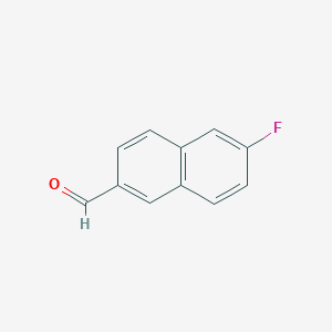 2-Naphthalenecarboxaldehyde, 6-fluoro- 2-Naphthalenecarboxaldehyde, 6-fluoro-