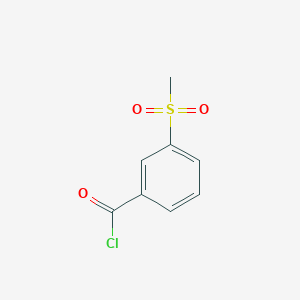 Benzoyl chloride, 3-(methylsulfonyl)- Benzoyl chloride, 3-(methylsulfonyl)-