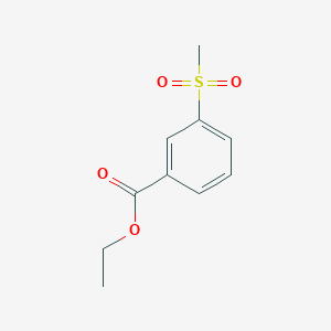 Benzoic acid, 3-(methylsulfonyl)-, ethyl ester Benzoic acid, 3-(methylsulfonyl)-, ethyl ester