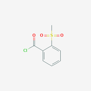 Benzoyl chloride, 2-(methylsulfonyl)- Benzoyl chloride, 2-(methylsulfonyl)-