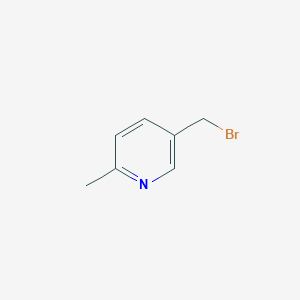 Pyridine, 5-(bromomethyl)-2-methyl- Pyridine, 5-(bromomethyl)-2-methyl-